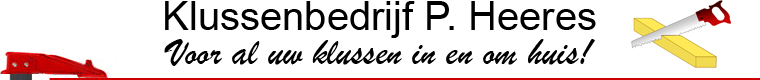 Logo Klussenbedrijf P. Heeres - Voor al uw klussen in en om huis!